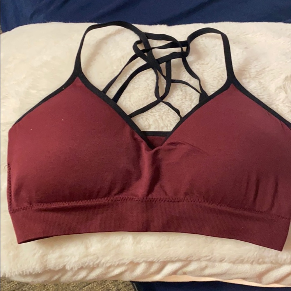 Deep Red Bralette